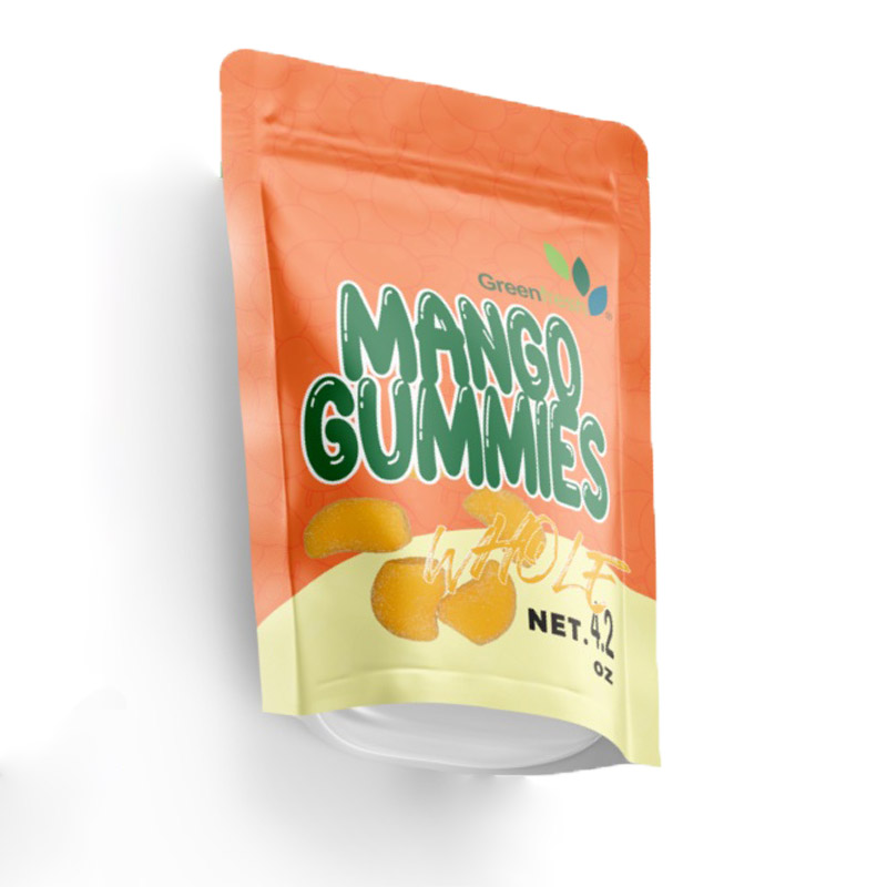PLANT-BASED GUMMY IN MANGO SHAPE